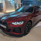 Abholung BMW i4 eDrive 40 (Aventurinrot M Sport Pro)